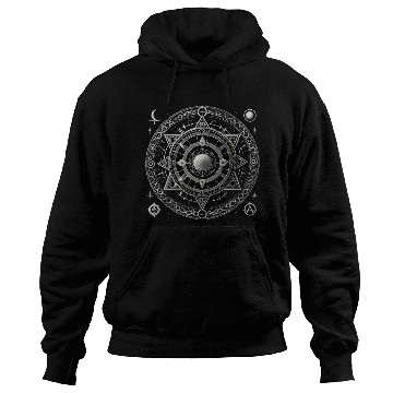Discover Cosmic Mandala Design Hoodies