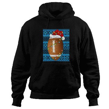 Discover Rugby Christmas Lights Hoodies