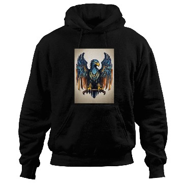 Discover Eagle logo Hoodies