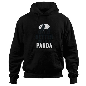 Discover Life is Better with a Panda Panda Bear Friend Hoodies