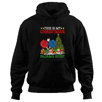 Discover Table Tennis Christmas Tree Lights Hoodies