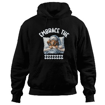 Discover Embrace the ZZZZ cute sleeping Dachshund Hoodies