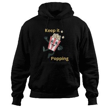 Discover Keep it popping! Popcorn Character! Hoodies