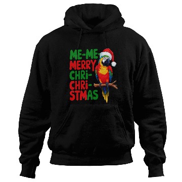 Discover FUNNY XMAS PIRROT png2 Hoodies