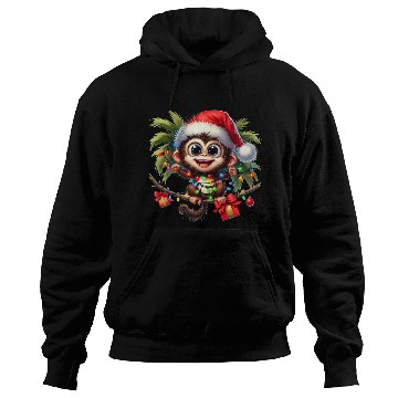 Discover Christmas Merry Christmas For Gift Monkey Hoodies