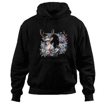 Discover funny christmas deer Hoodies