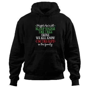 Discover Might As Well Sleep Under The Tree Christmas Hoodies