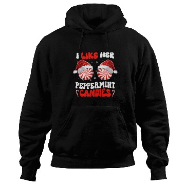 Discover I Like Her Peppermint Candies Couples Christmas Hoodies