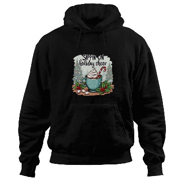 Discover Sippin' On Holiday Cheer Hot Cocoa Hoodies