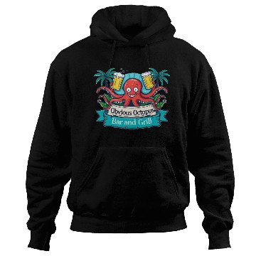 Discover Obvious Octopus Bar and Grill Hoodies