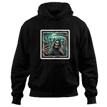Discover Death Selfie Hoodies