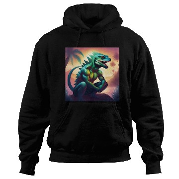Discover Mutant Lizard Man Hoodies