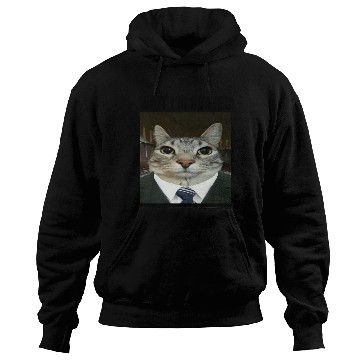 Discover WAIT I'M GOATED Cat Meme Hoodies Funny Casual Wear