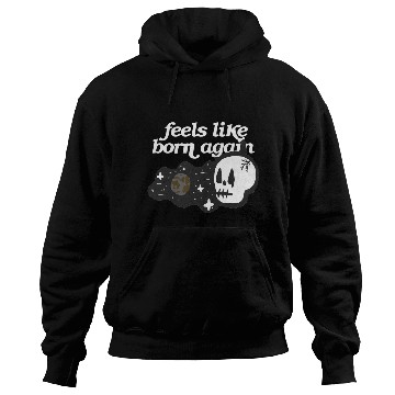 Discover Feels Like Born Again - Cosmic Skull Graphic Sweat Hoodies