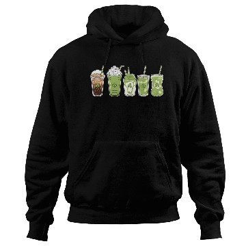 Discover Coffee Latte Green Cute Irish St Patrick's Day Hoodies