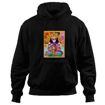 Discover Rainbow Butterfly Santa Muerte Hoodies