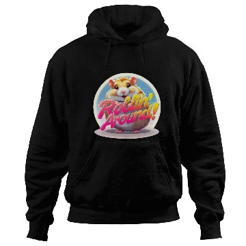 Discover Cheeky Hamster with Playful Text Hoodies