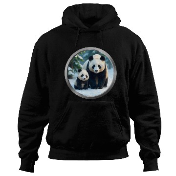 Discover Panda and Cub Animal Hoodies