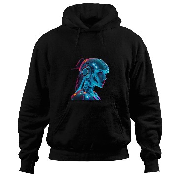Discover female robot Hoodies