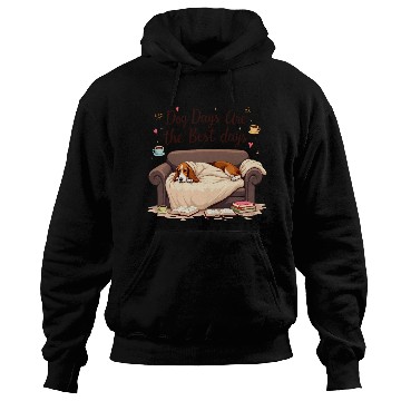 Discover Cozy Basset Hound Days Hoodies