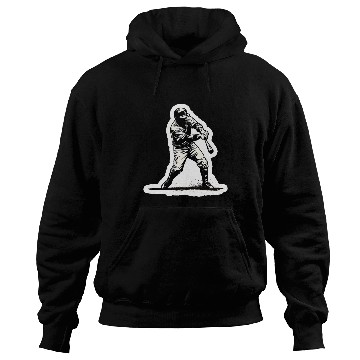 Discover Baseball Player Black And White Hoodies