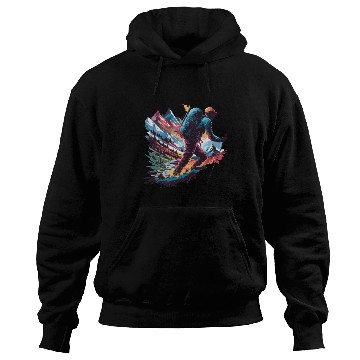 Discover Hiking Adventure Wild Nature for a Hiker Hoodies