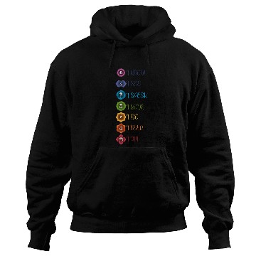 Discover Chakra Meditation Mandala Design Hoodies