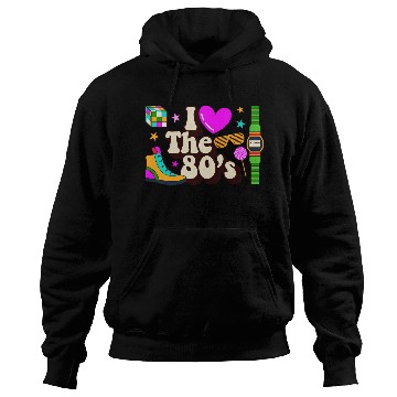 Discover Retro 80s Style design – Perfect for Nostalgia Fa Hoodies