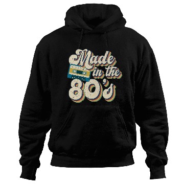 Discover Retro 80s Style design Perfect for Nostalgia Fans Hoodies