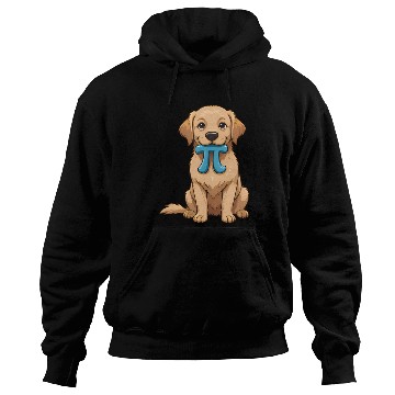 Discover Pi Day Dog With Pi Symbol Math Nerd Hoodies