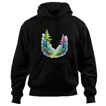Discover Vibrant Watercolor Dreams Hoodies