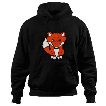 Discover Fox Evil Eye Dangerous Red Fox Wild Animal Angry Hoodies