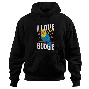 Discover Budgie Care Talking Bird Australian BudgiE Hoodies