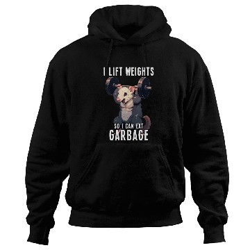 Discover Opossum Gym Weightlifting Workout Gift Hoodies