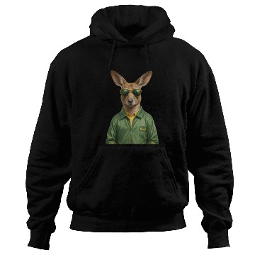 Discover Green and Gold Kangaroo 3 Hoodies