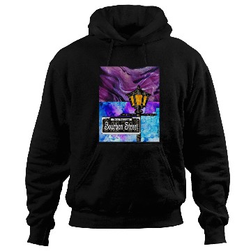 Discover Purple Bourbon Street Lamp Post Hoodies