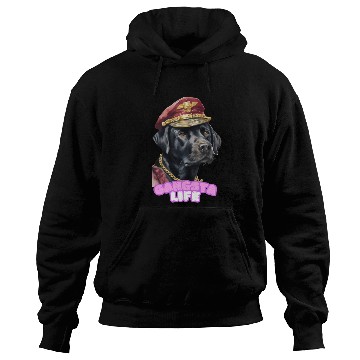 Discover Gangsta Life Back Labrador 2 Hoodies