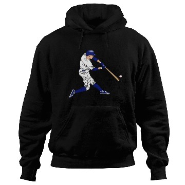 Discover baseball player hitting ball with bat Hoodies