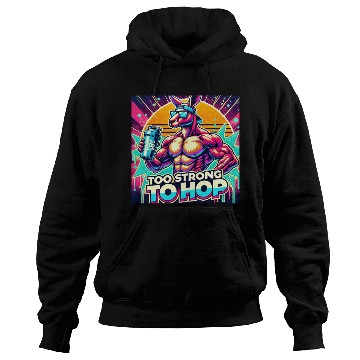 Discover Retro Muscle Kangaroo Hoodies