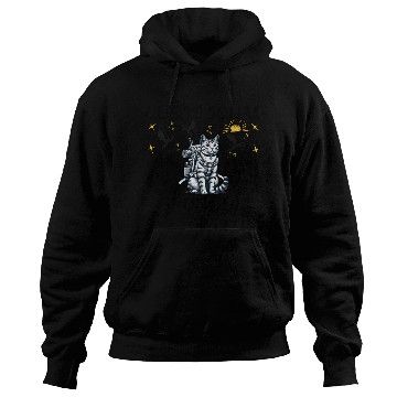 Discover Retro Quest Fantasy Squad Broccoli Funny Cat Lover Hoodies