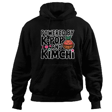 Discover Powered By K-Pop And Kimchi Hoodies
