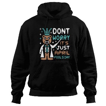 Discover Funny Teacher Bear Celebrate April Fools Day Hoodies