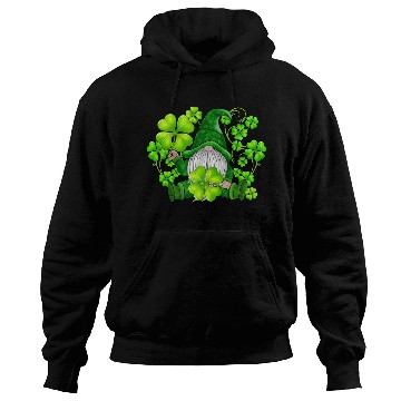 Discover Gnome Tie Dye Shamrock Clover St Patricks Day Hoodies