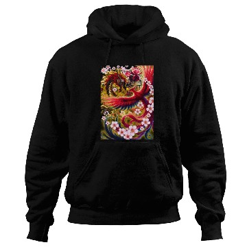 Discover Chinese Dragon and Phoenix Hoodies