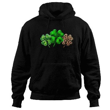 Discover Plaid Shamrock Leopard Camouflage St Patricks Day Hoodies