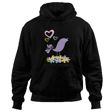 Discover Bird On Nest Hoodies