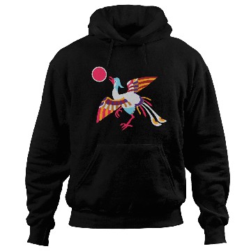 Discover Sparrow Pattern (Paradise Flycatcher) Hoodies