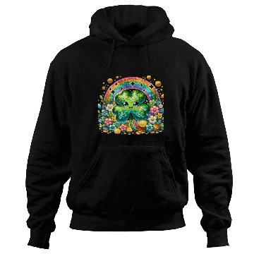 Discover St. Patrick's Day Shamrock Pot Gold Rainbow Hoodies