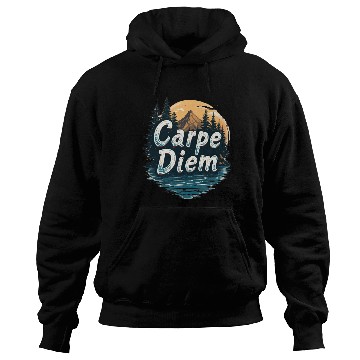 Discover Carpe Diem Adventure Awaits Hoodies