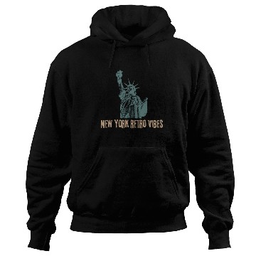 Discover “New York Retro Vibes – Classic City Nostalgia” Hoodies